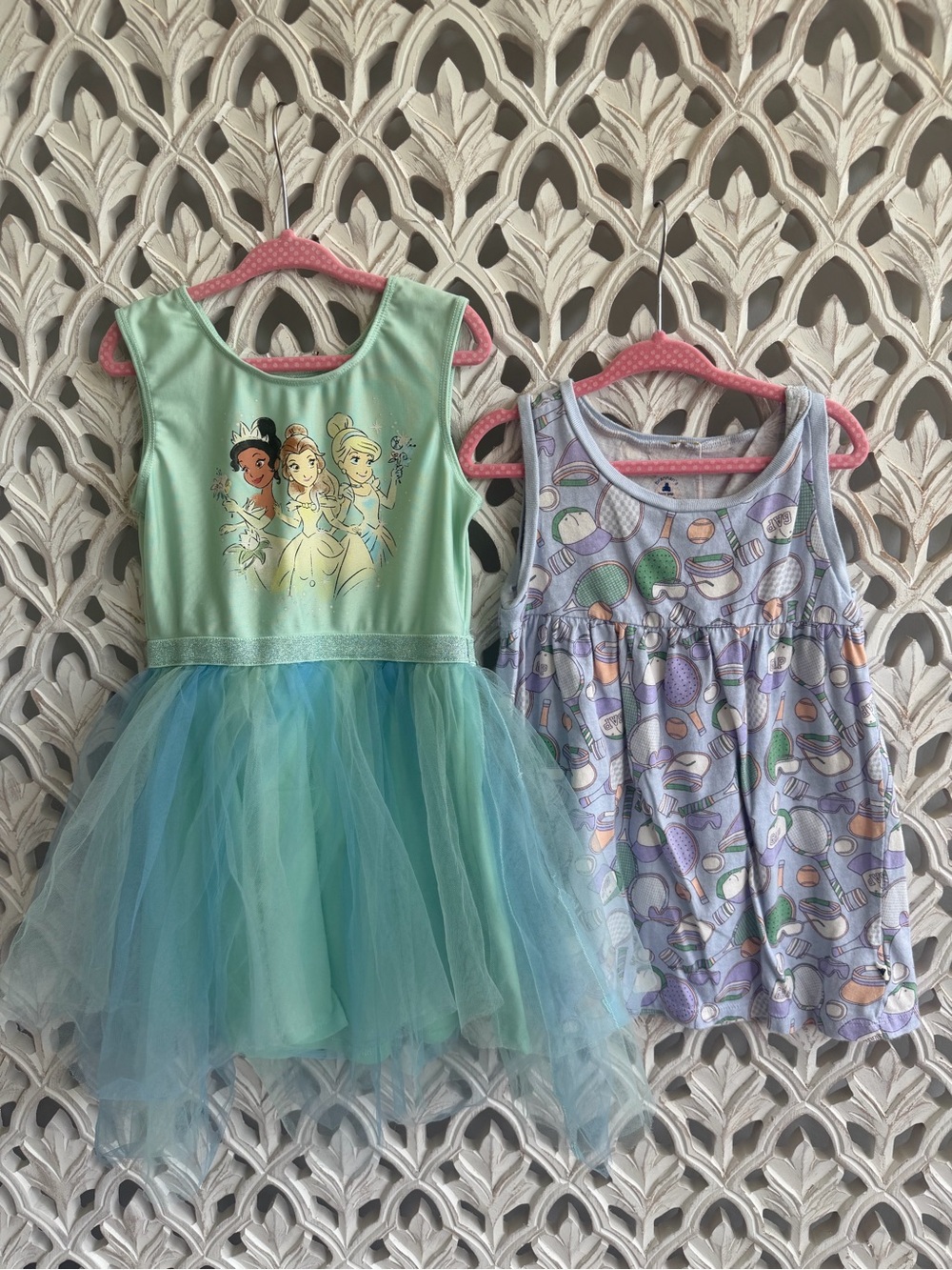Sporty & Sweet, Disney Princess and Gap summer dress bundle 5T